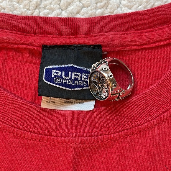 Vintage/Y2K Polaris Graffiti Logo Tee Shirt - Picture 4 of 6